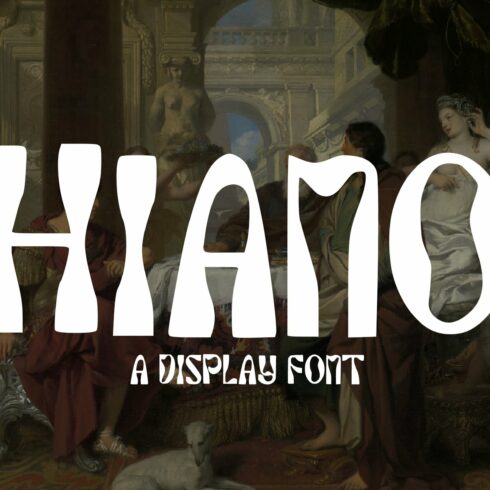 Hiano Display Typeface cover image.