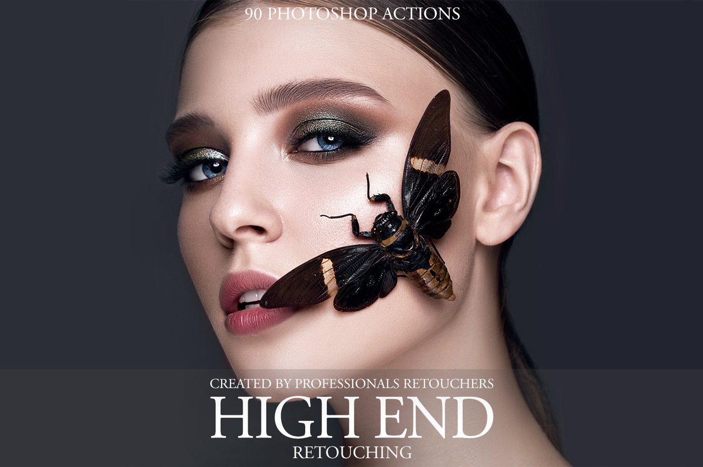 High End Retouching Photoshop Actioncover image.