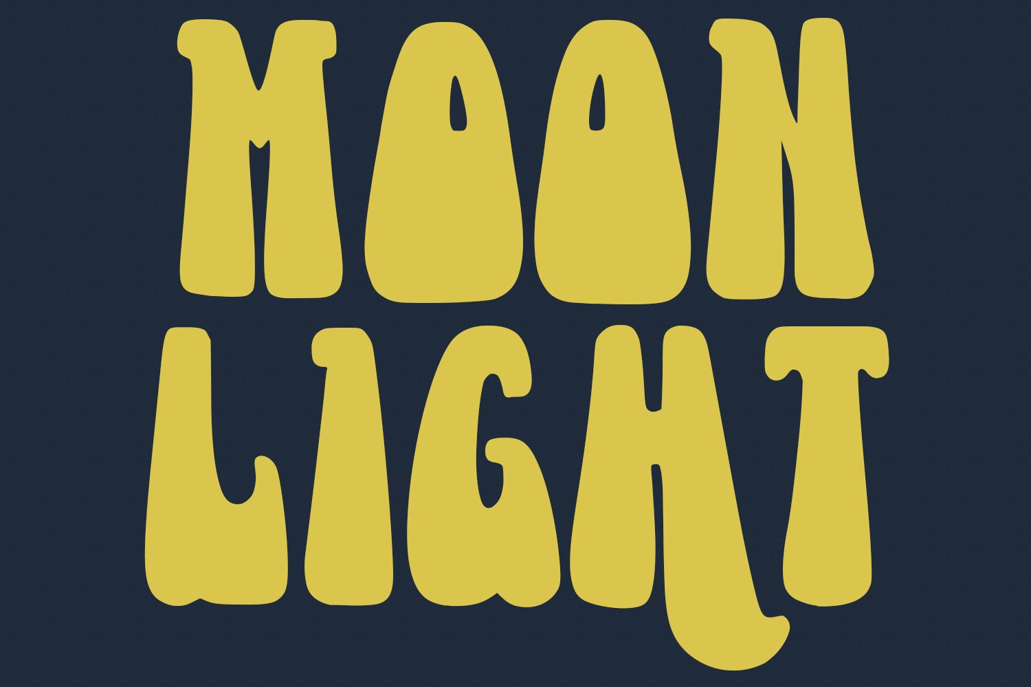 high romantic psychedelic groovy handwritten font 7 783