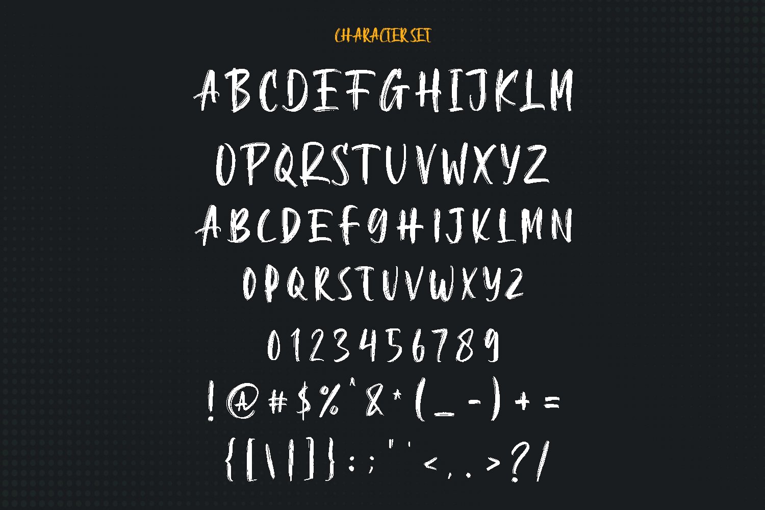 hogla brush font 8 105