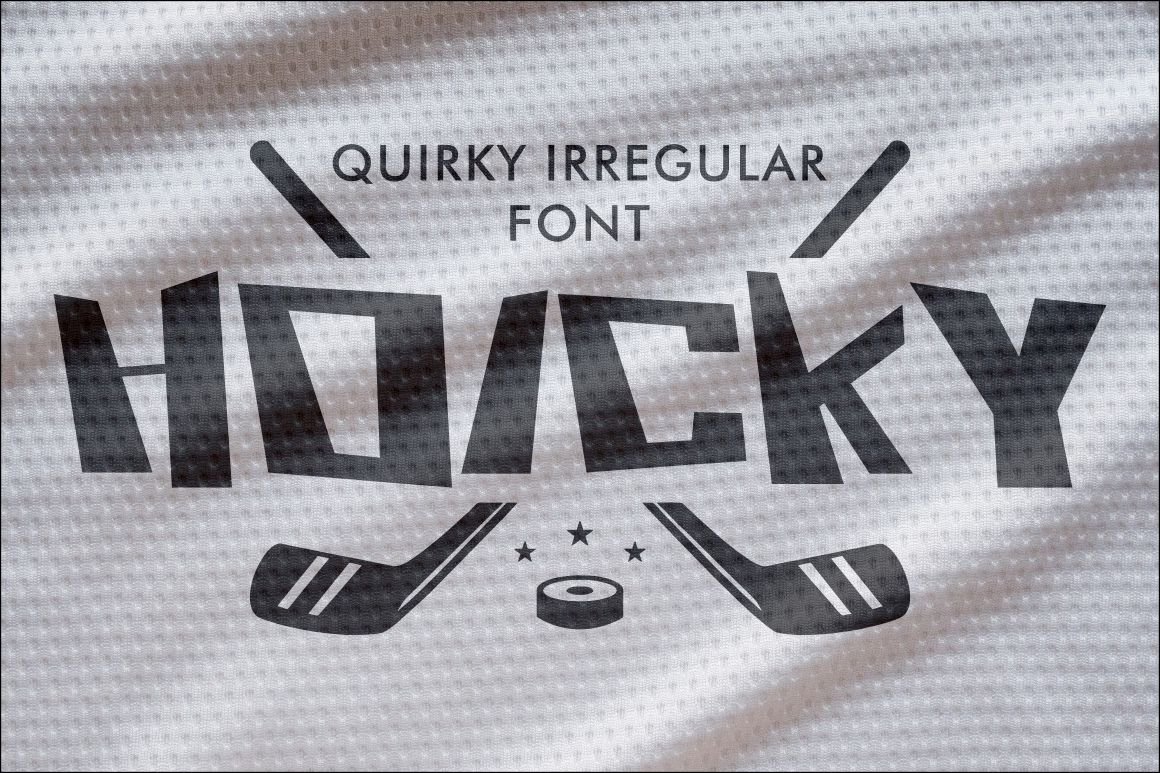 Hoicky - Quirky Irregular Font cover image.