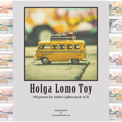 Holga Lomo Toy Adobe presetscover image.