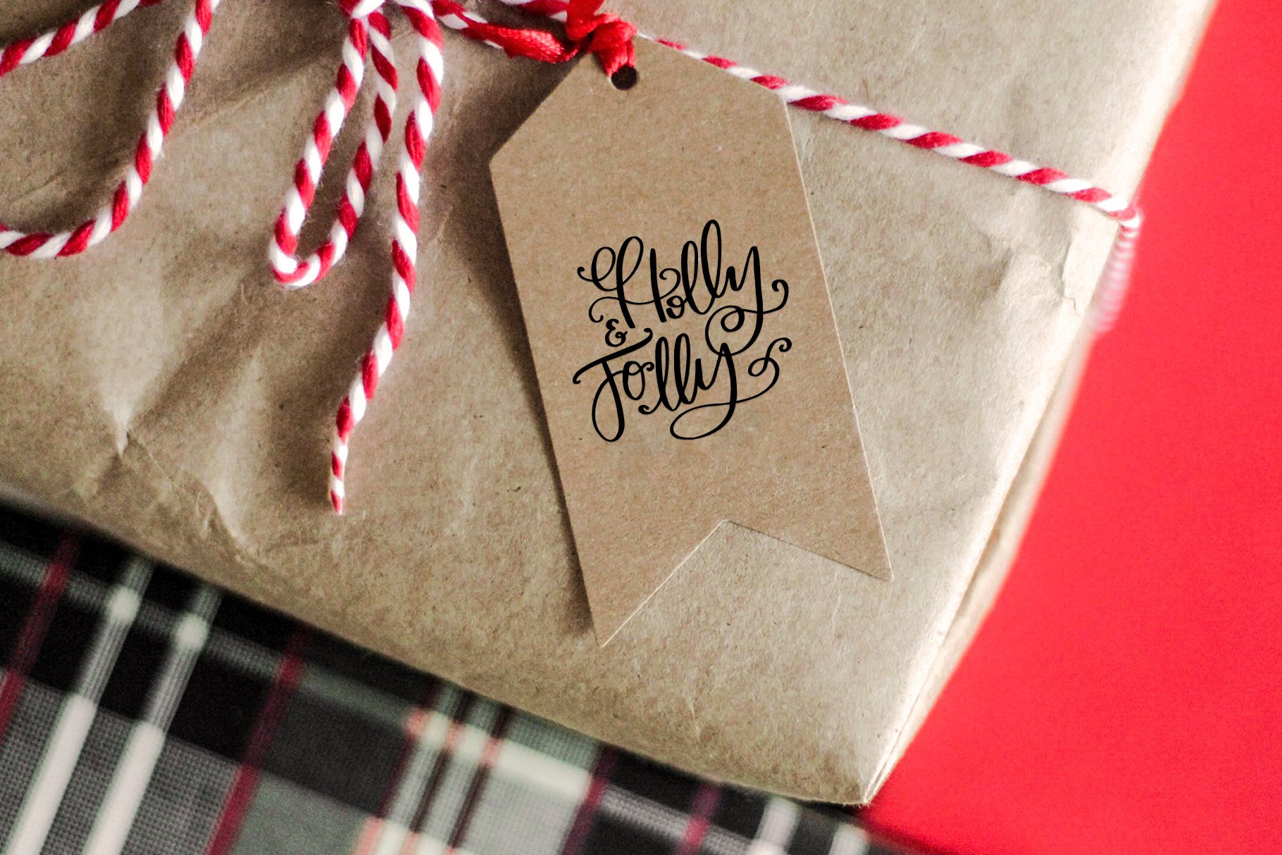 hollyjolly gift tag 291