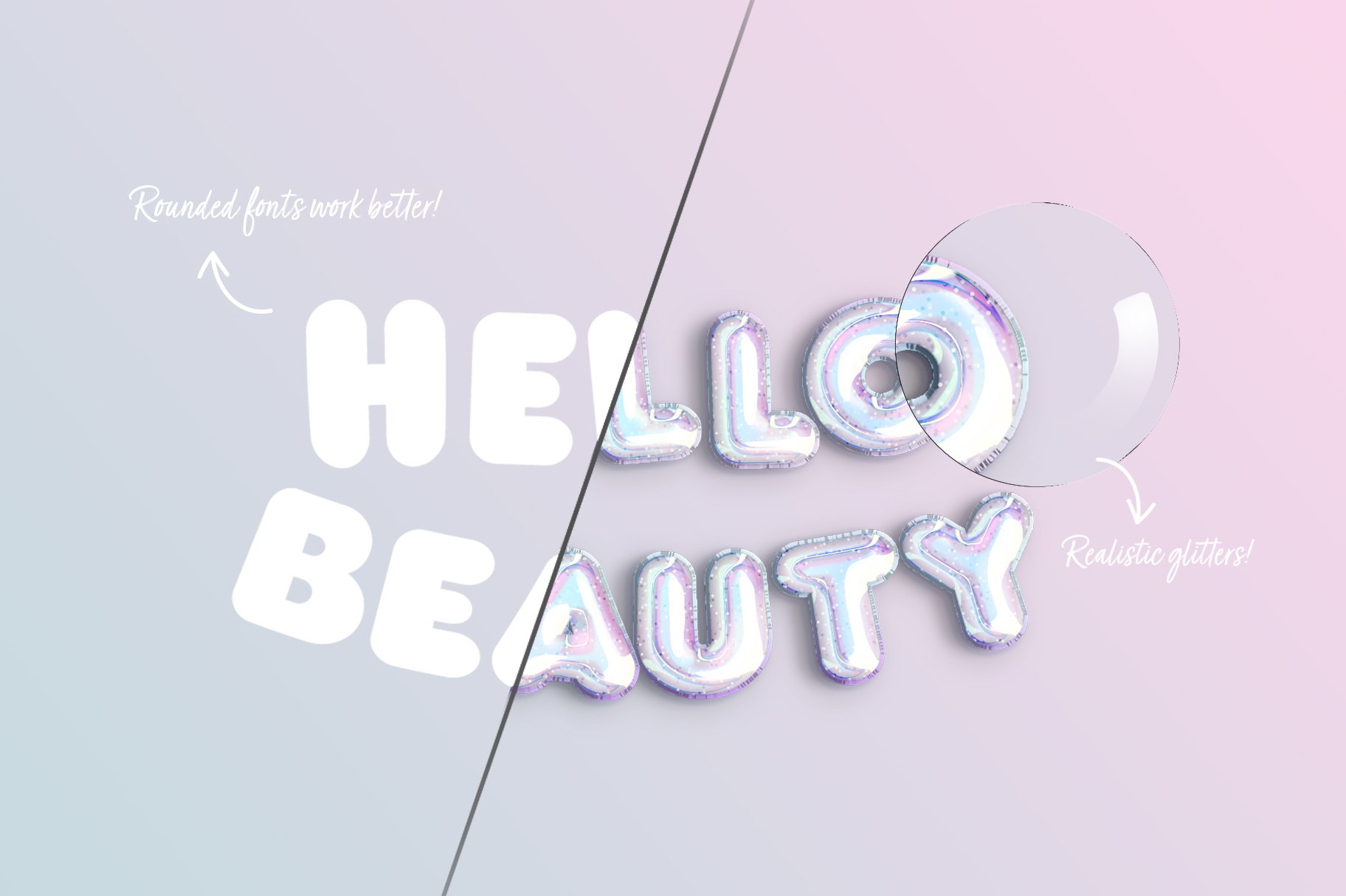 holographic text effect 08 606