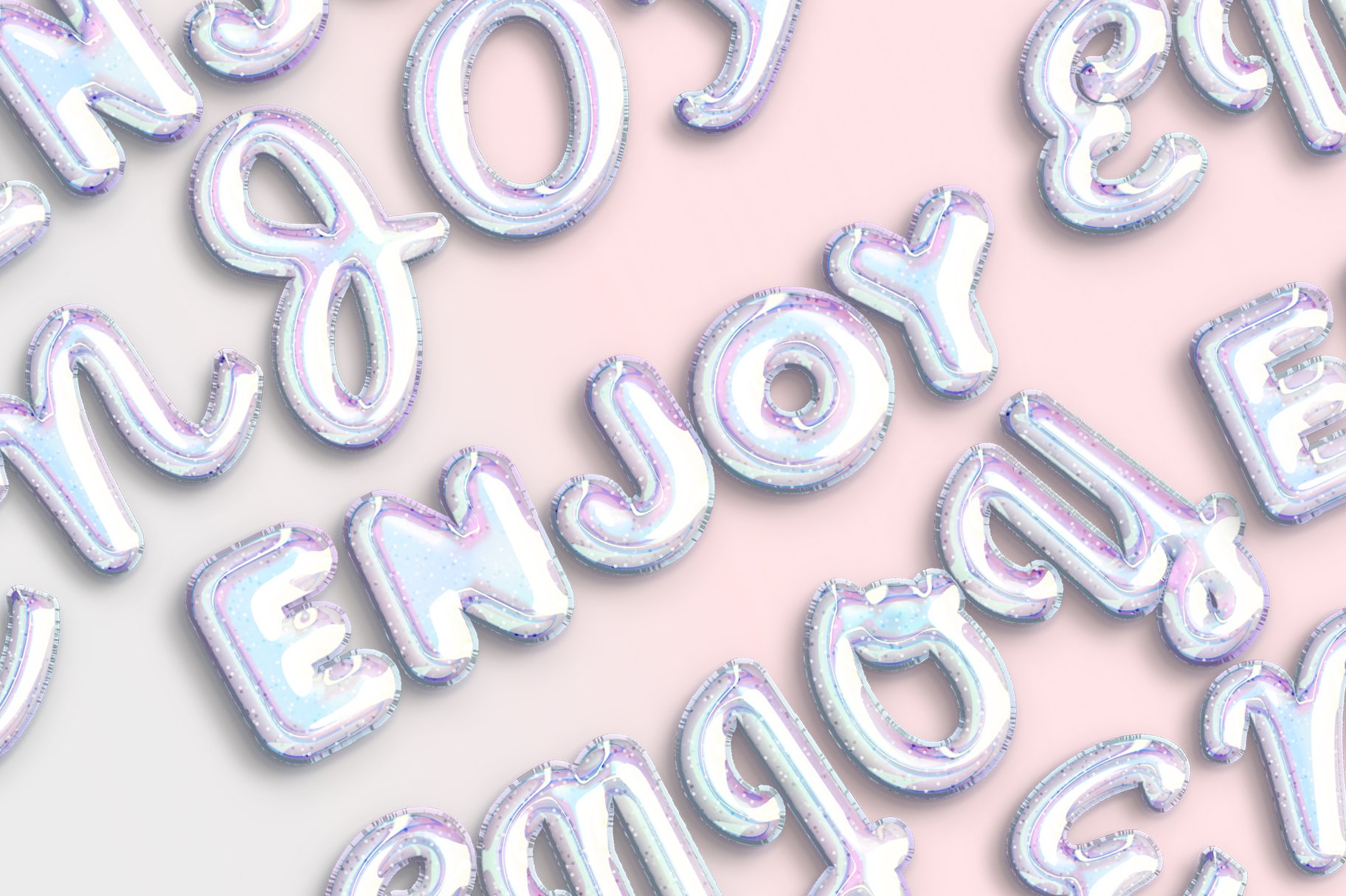 holographic text effect 09 854