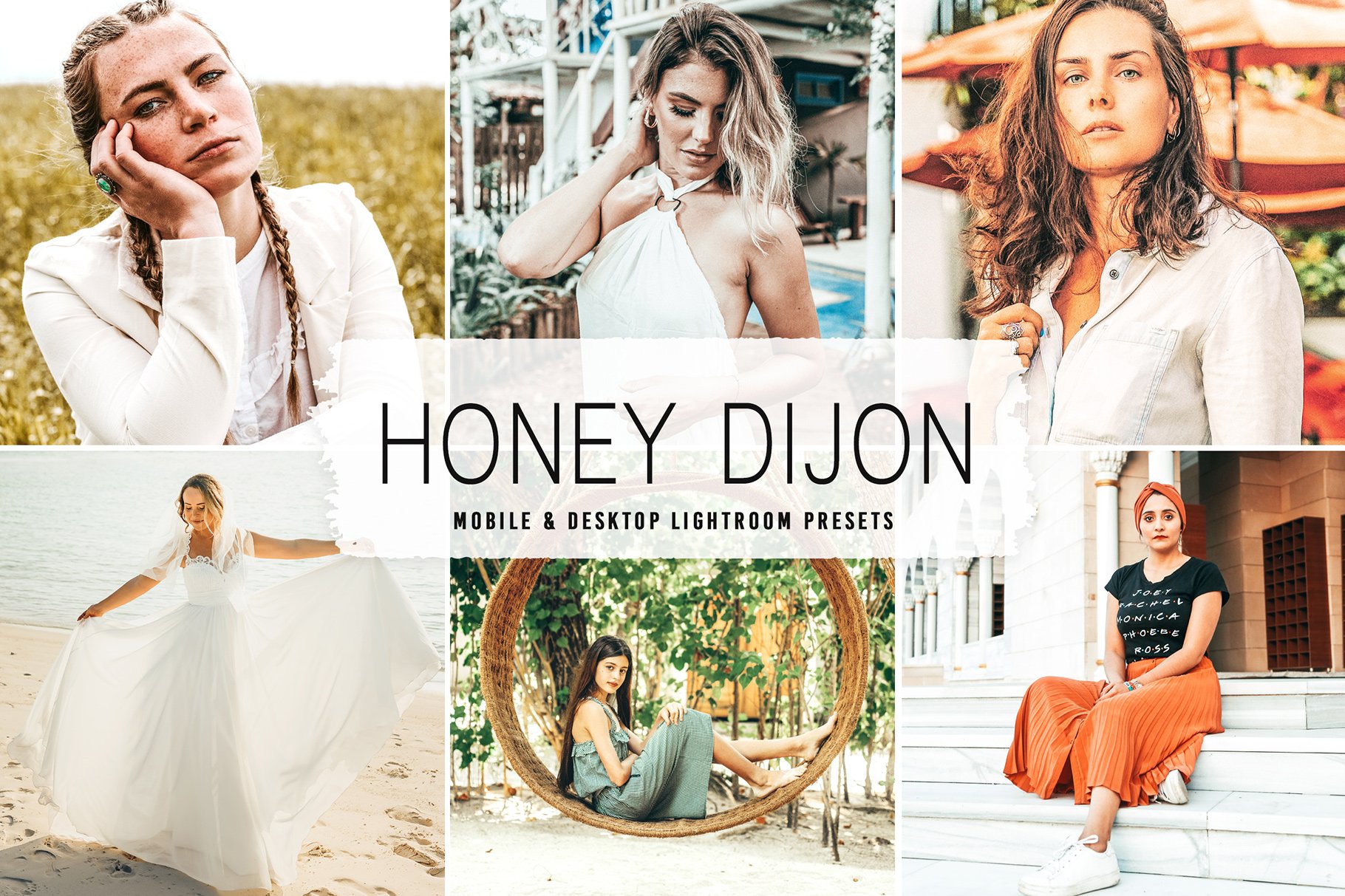 Honey Dijon Pro Lightroom Presetscover image.