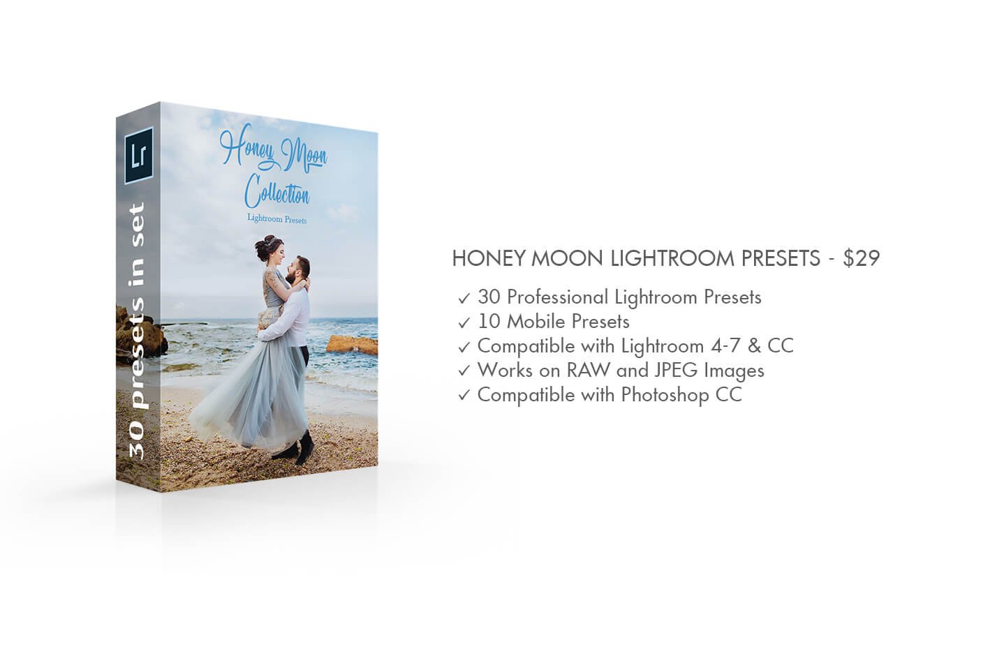Honey Moon Lightroom Presetspreview image.
