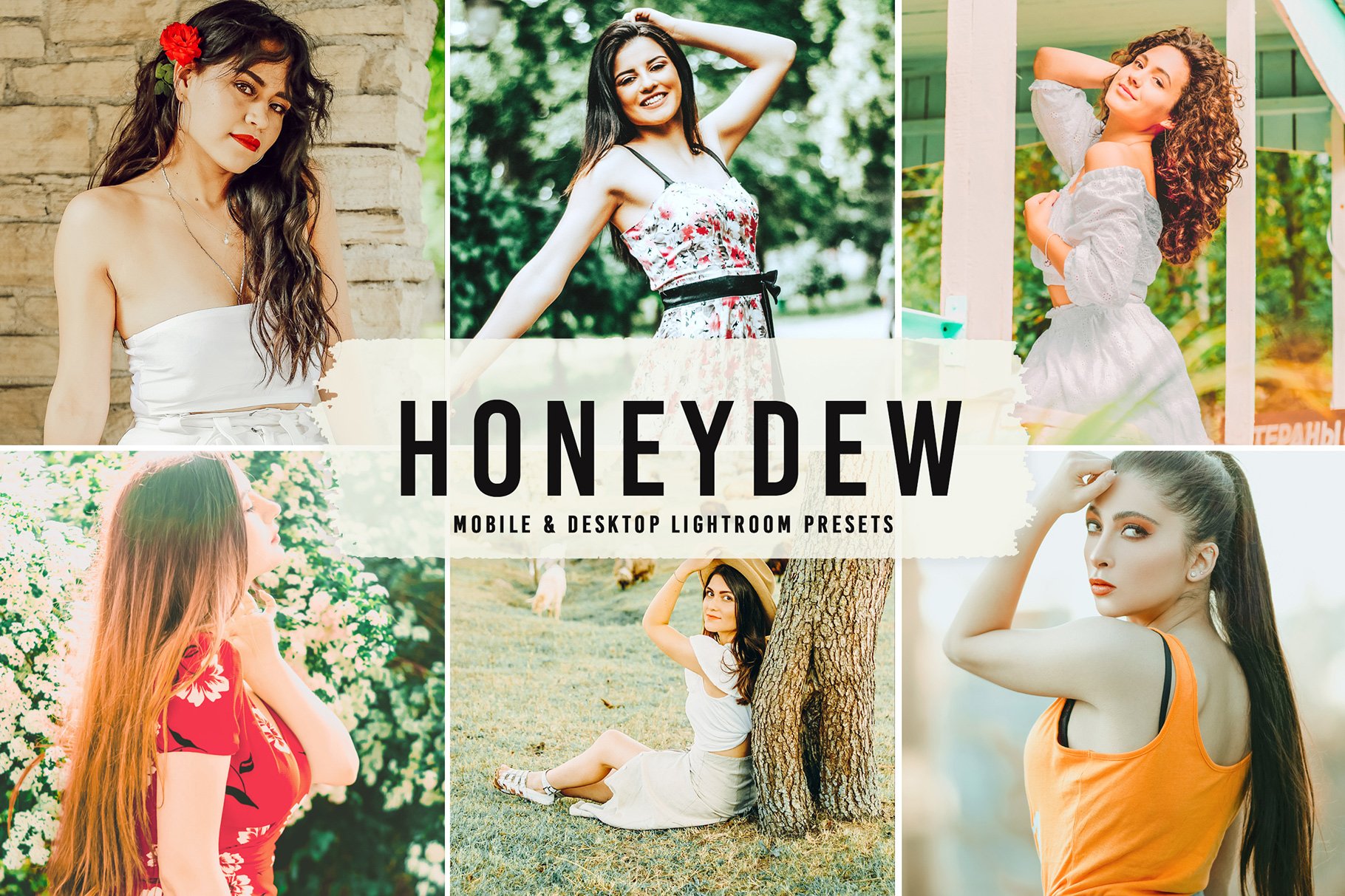 Honeydew Pro Lightroom Presetscover image.