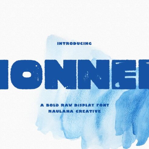 Honner Sans Serif Display Font cover image.