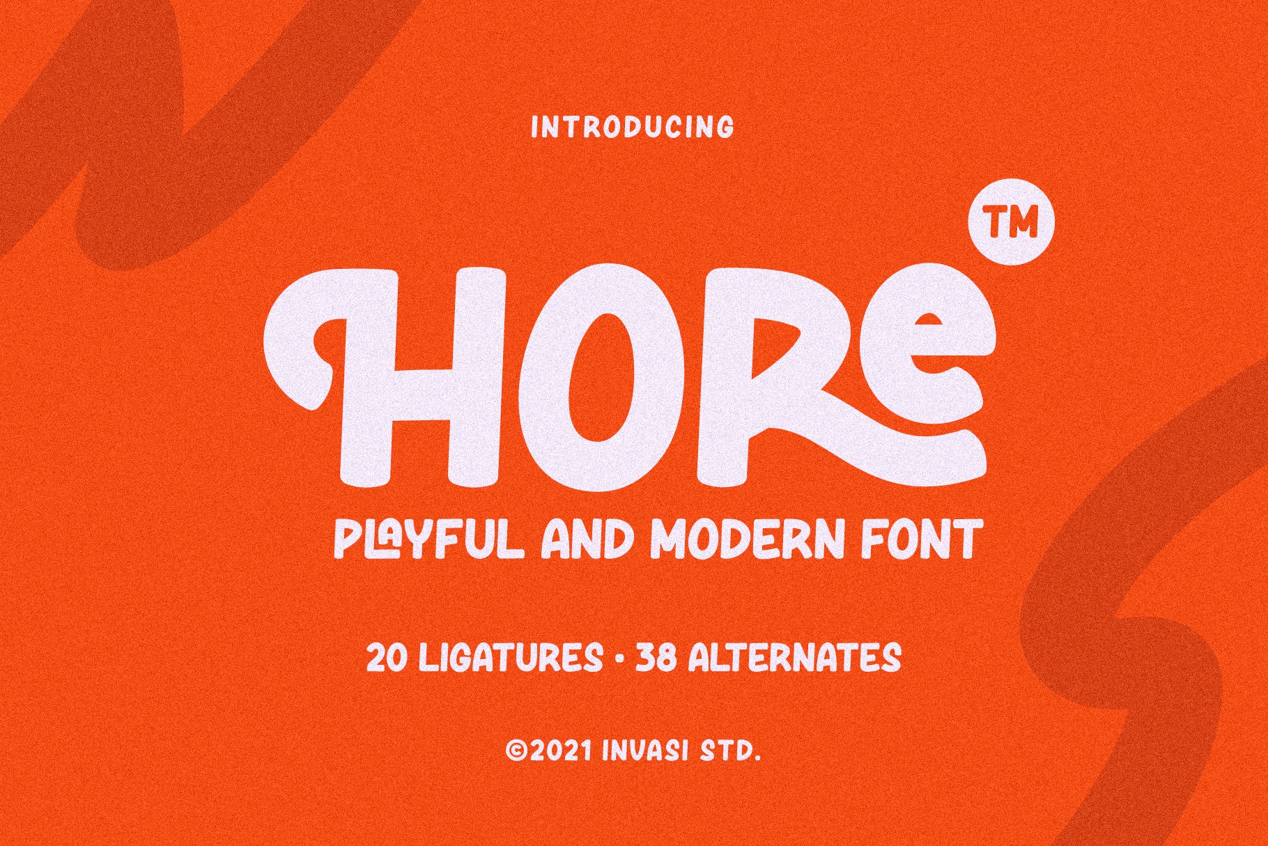 Hore - Playful Font cover image.