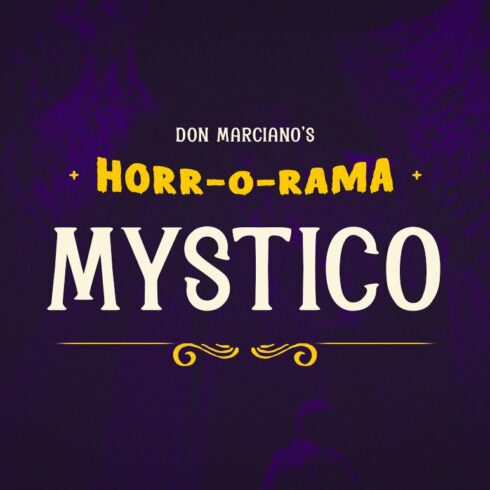 Mystico Scary Serif cover image.