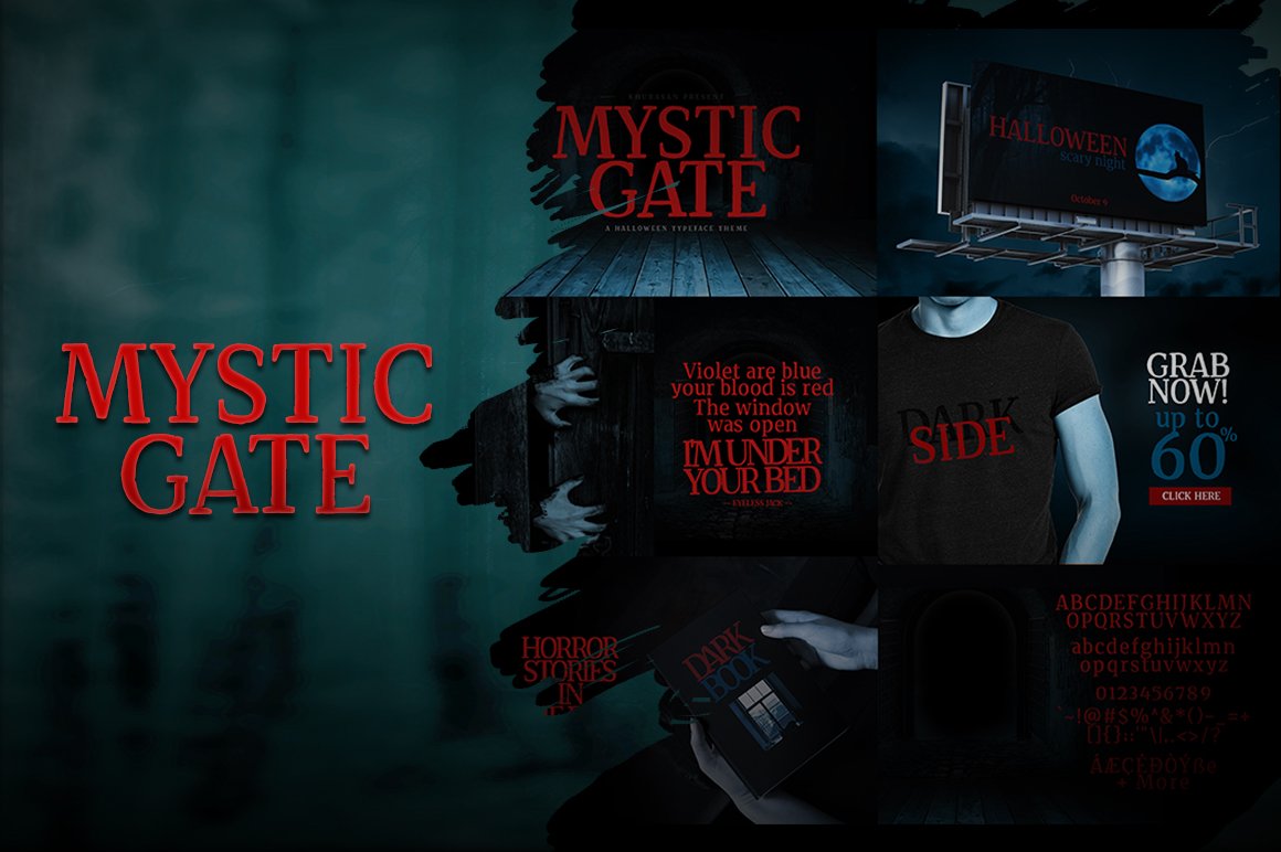 horror font bundle 7 739