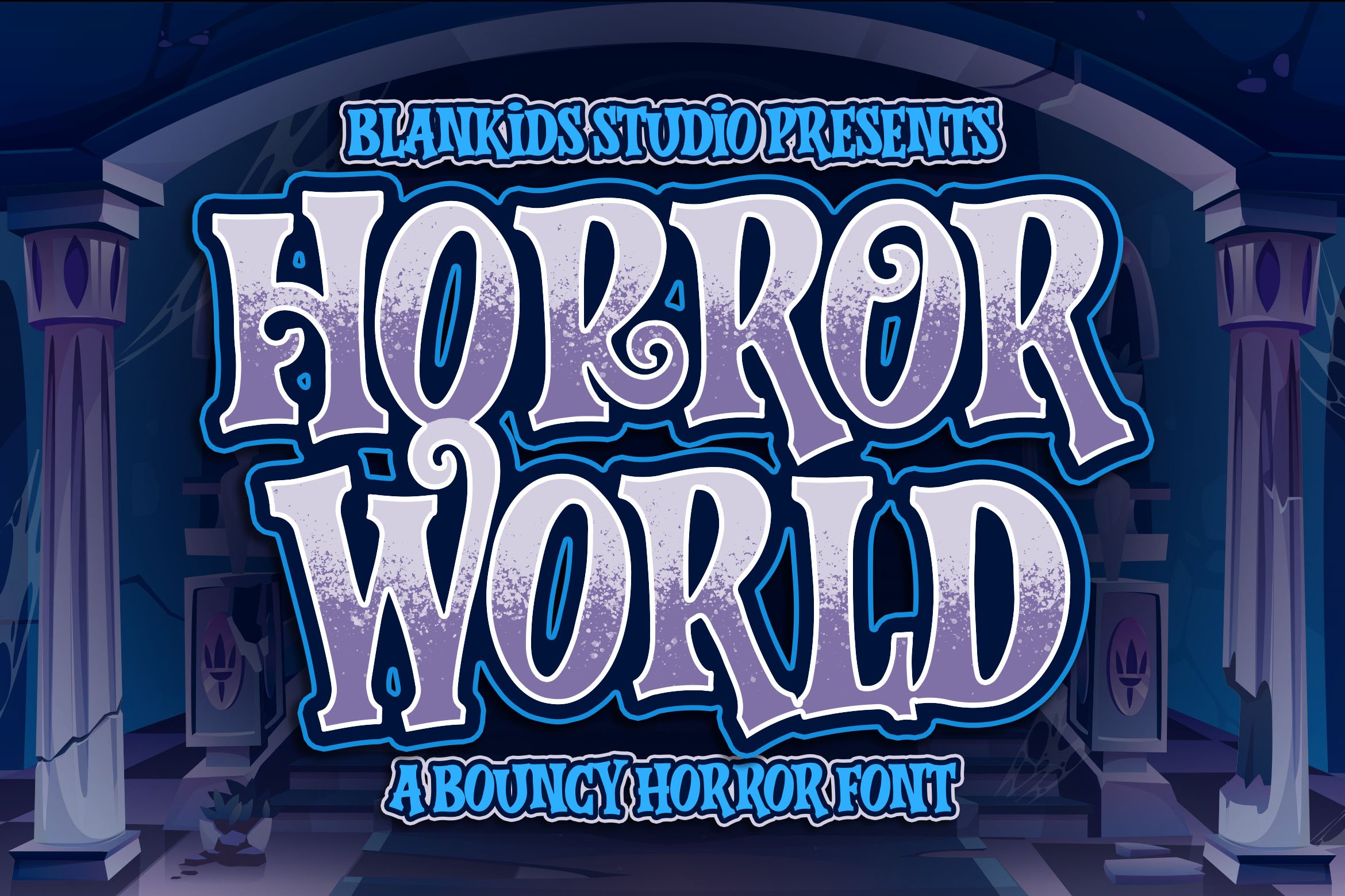 Horror World a Bouncy Horror Font cover image.