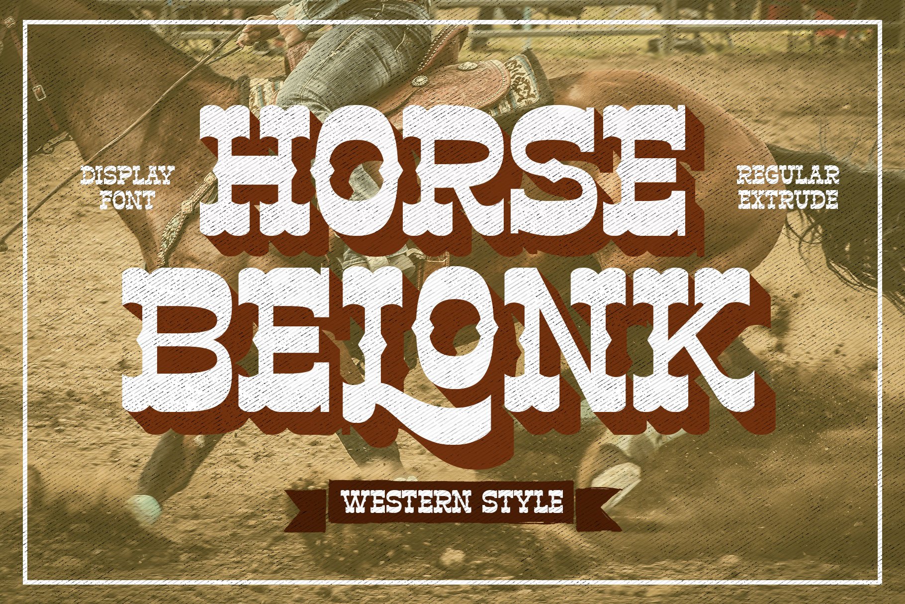 Horse Belonk - Western Stylepreview image.