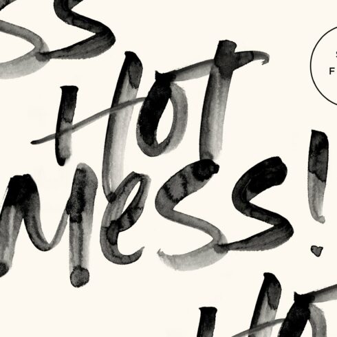 Hot Mess! SVG Font cover image.