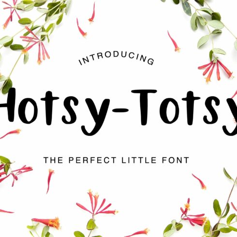 Hotsy Totsy Font cover image.