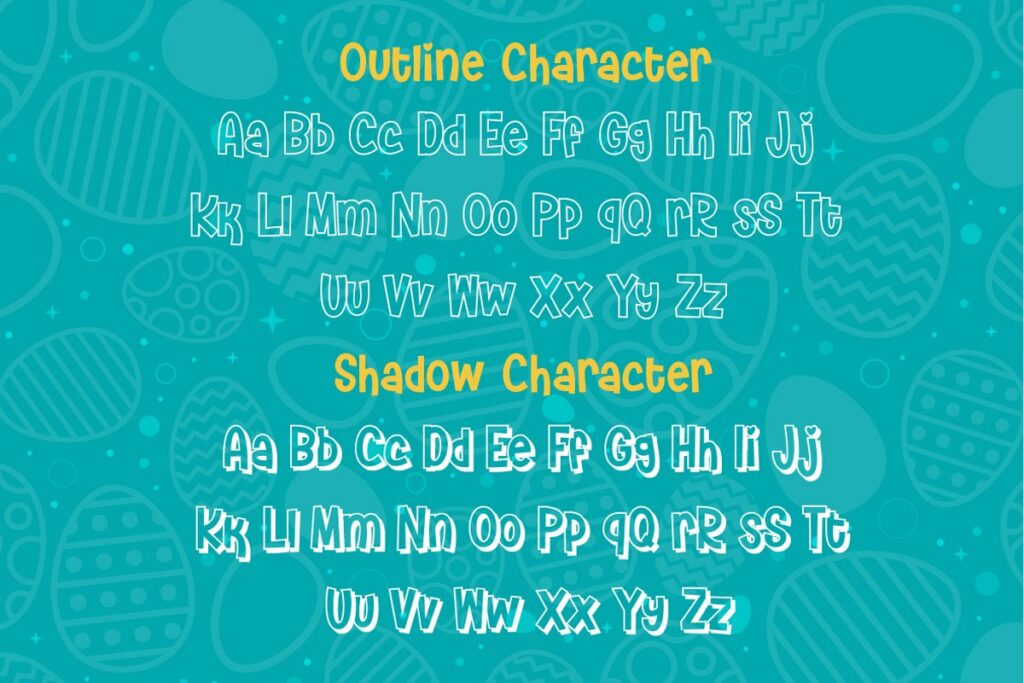 House Easter - Display Fonts Trio – MasterBundles