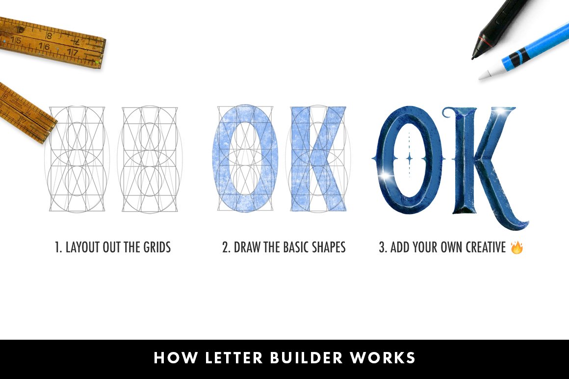 LetterBuilder - Draw letters easily!preview image.