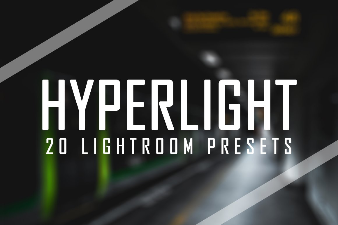 HYPERLIGHT - Lightroom Preset Packcover image.