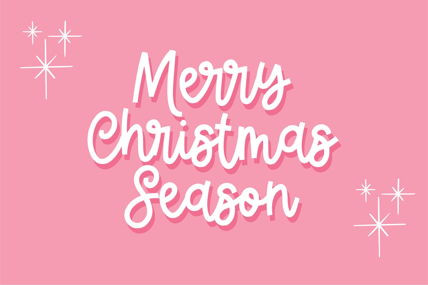 HOLIDAY SPARKLE Christmas Script Fon preview image.