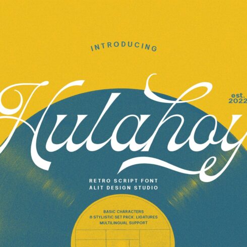 Hulahoy Typeface cover image.