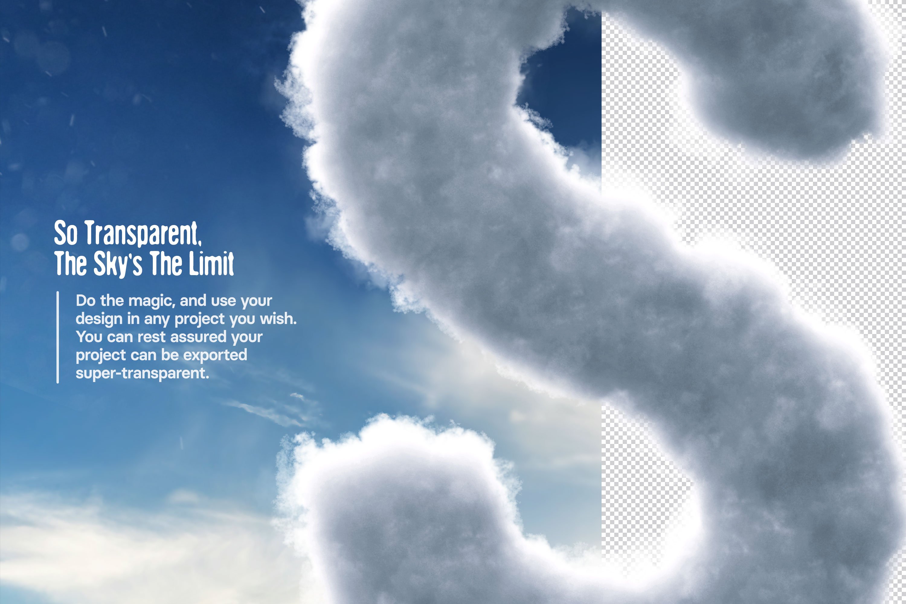 hyper cloudy photoshop action realistic cloud effect for texts and logos 10 630