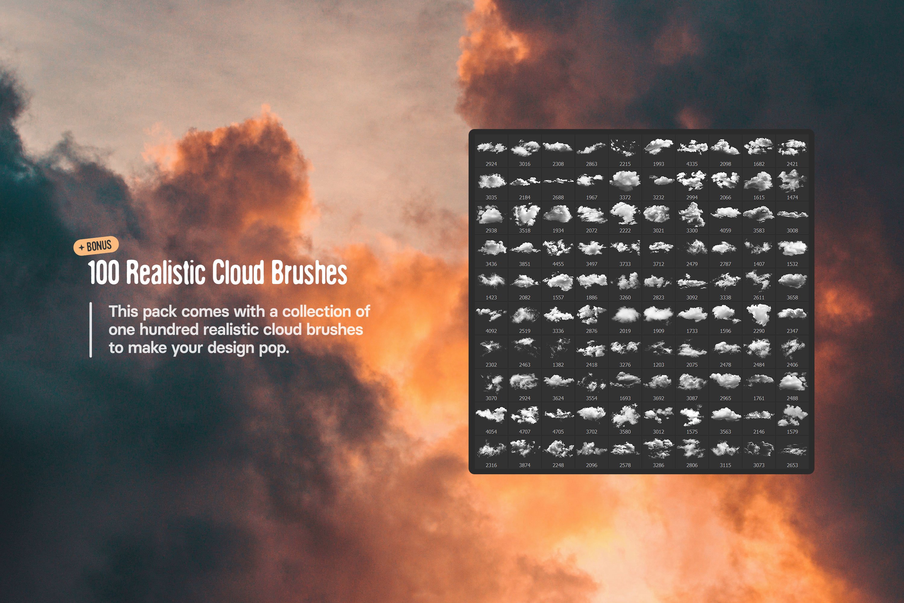 hyper cloudy photoshop action realistic cloud effect for texts and logos 11 537