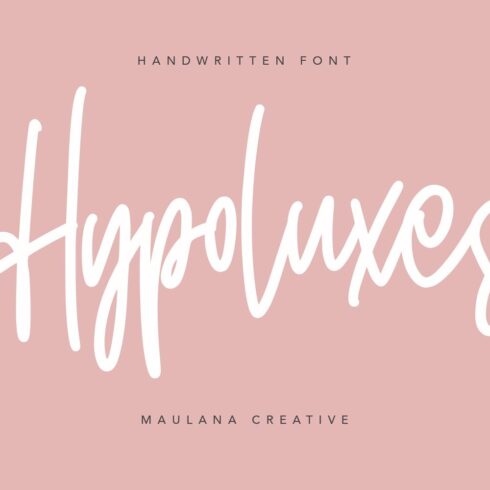 Hypoluxes Handwritten Signature cover image.