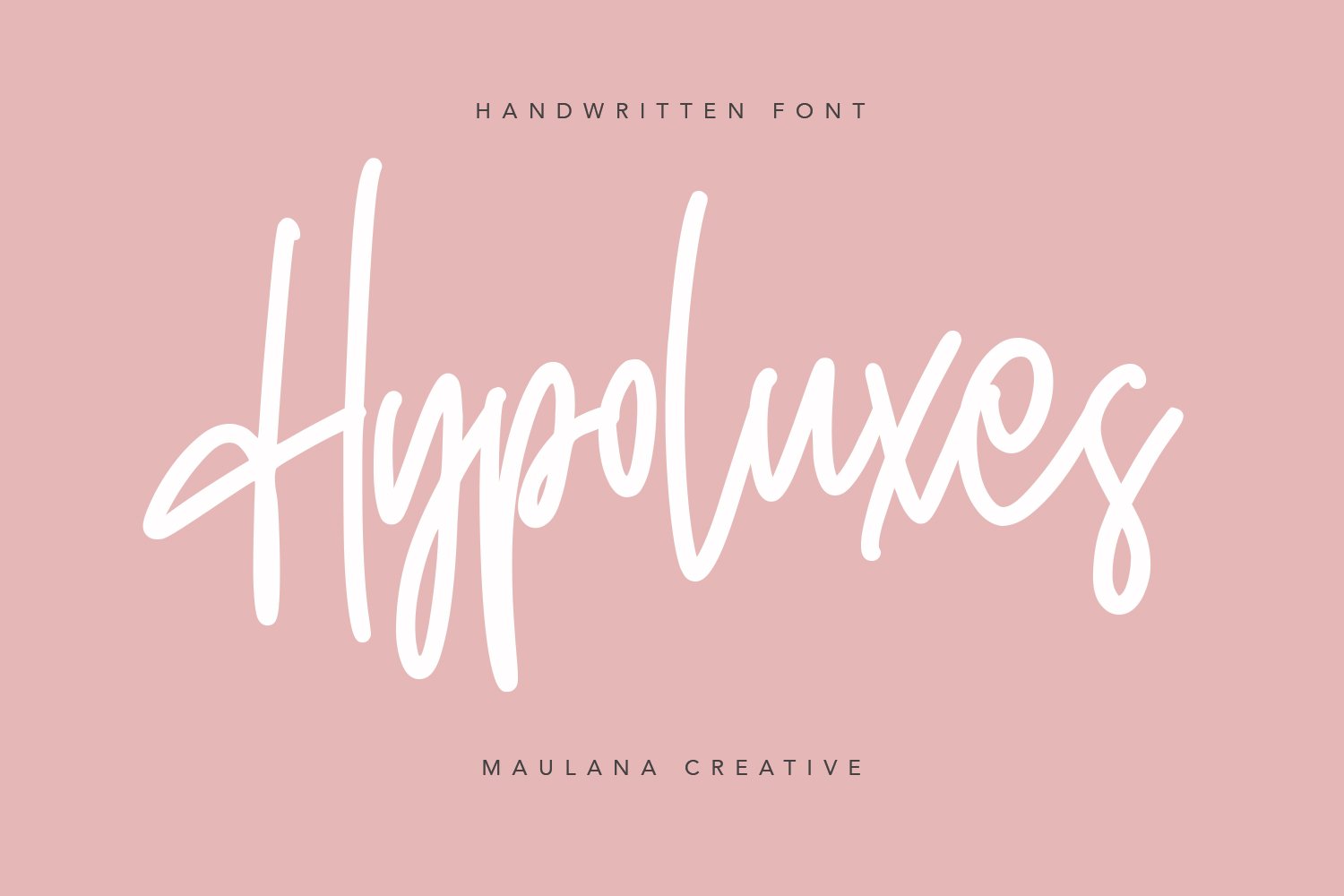 Hypoluxes Handwritten Signature cover image.