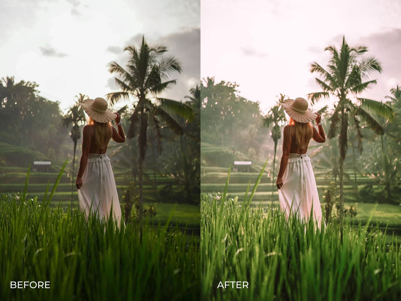 5 BALI VIBES LIGHTROOM PRESETSpreview image.