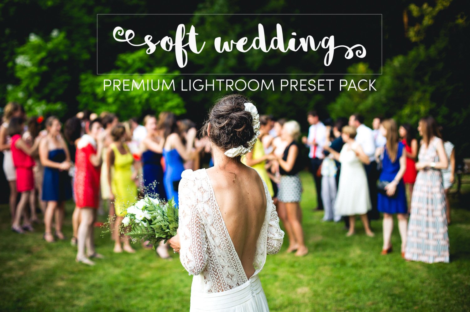 Soft Wedding Lightroom Preset Packcover image.