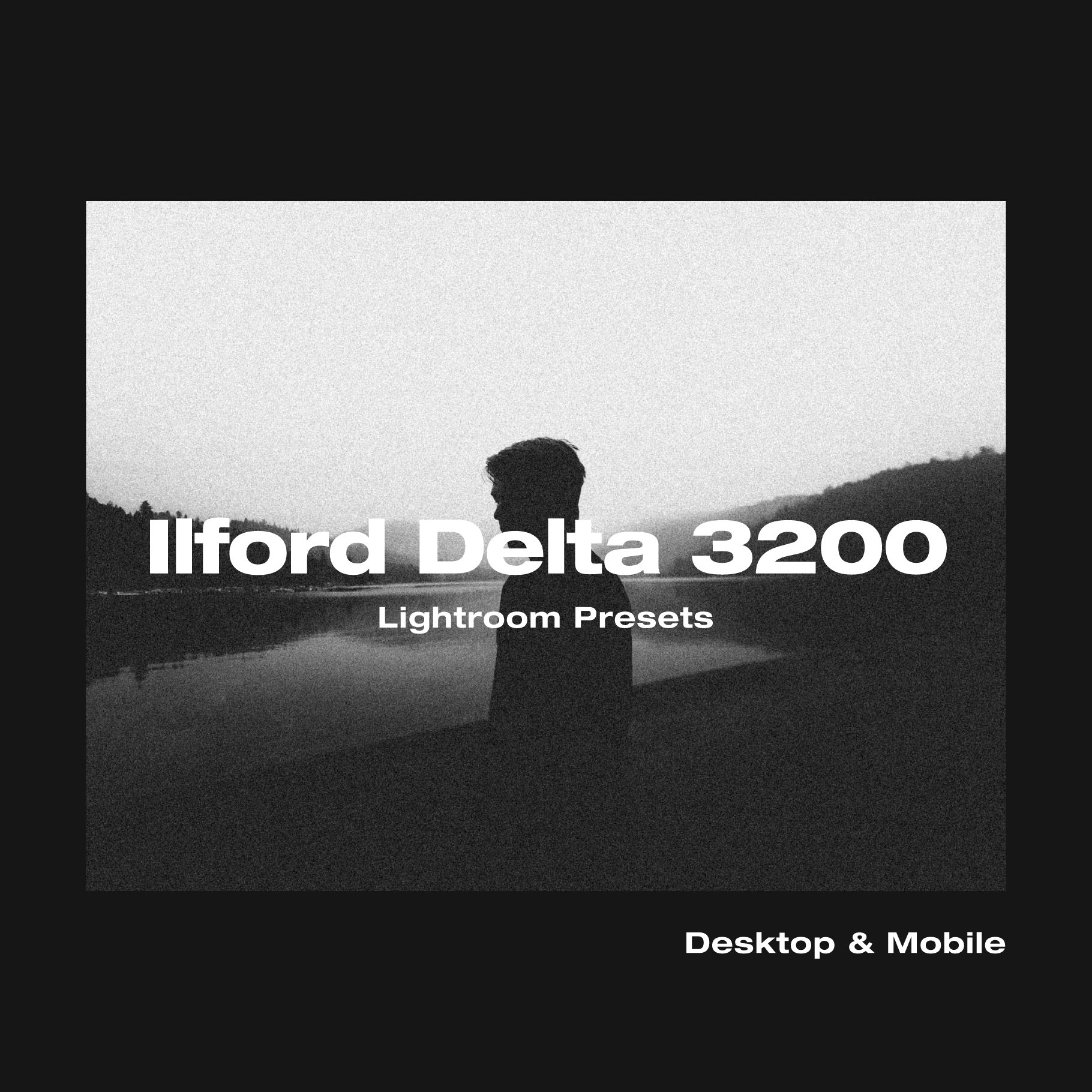 Ilford Delta 3200 Lightroom Presetscover image.