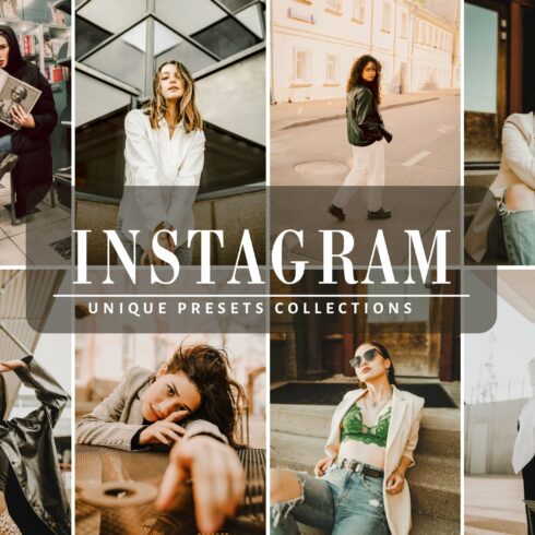 Instagram Lightroom Presets Bundlecover image.