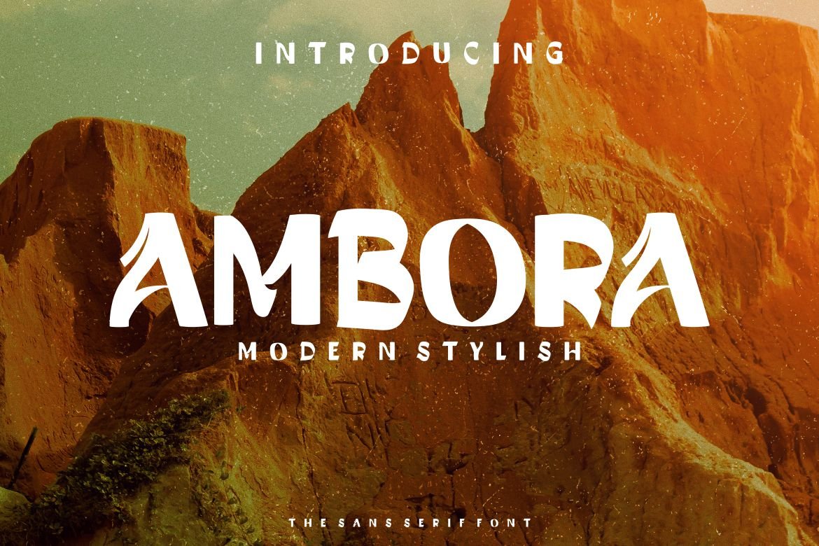 Ambora Font cover image.