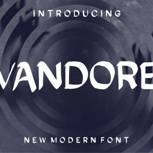 Vandore Font cover image.