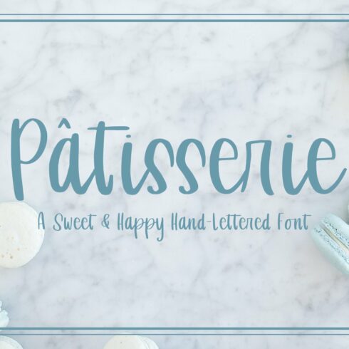 Patisserie Script cover image.