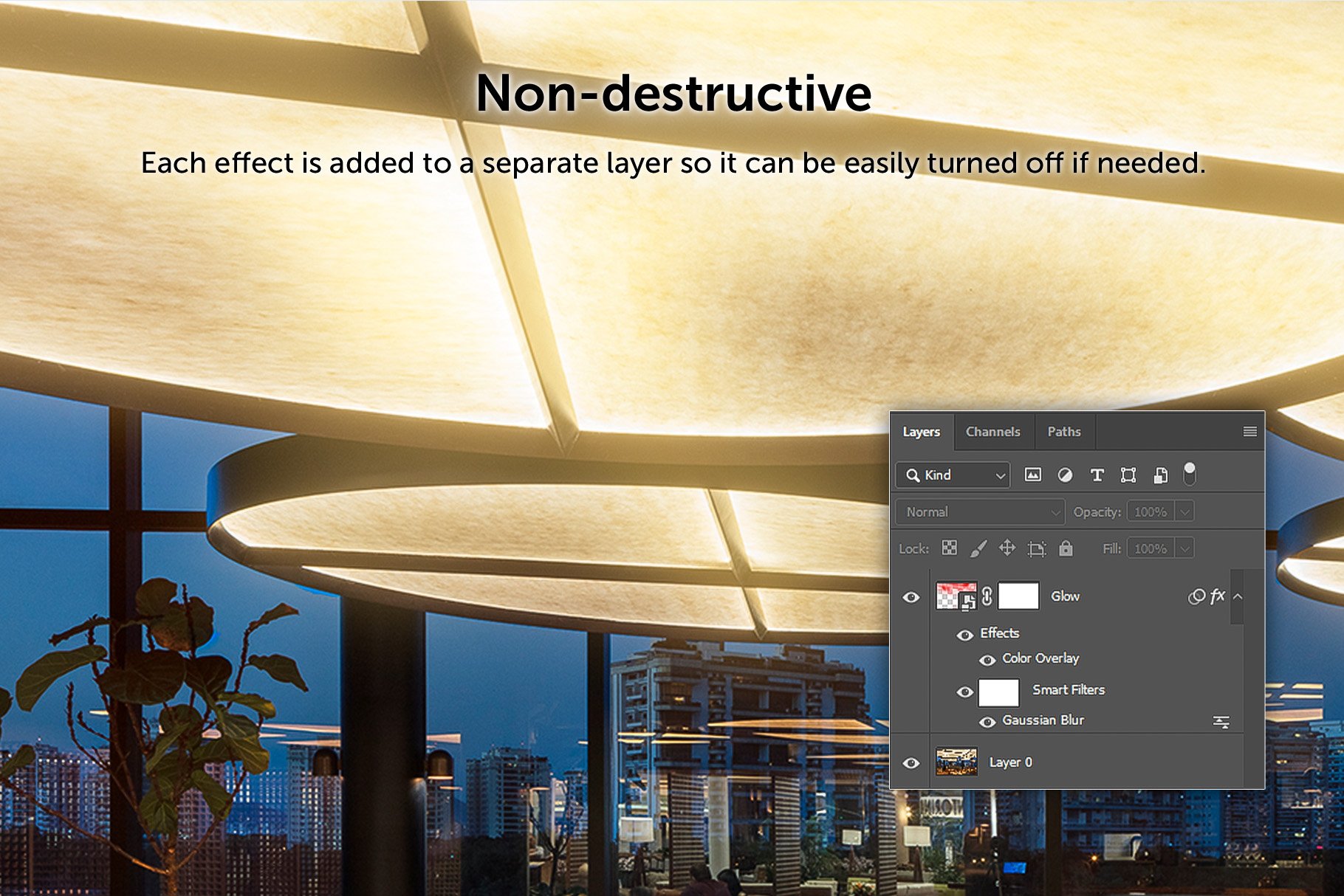 Glow & Glare - Photoshop Extensionpreview image.