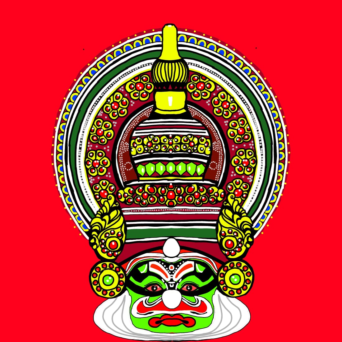 Kadhakali cover image.