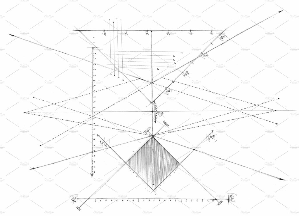 32 Technical PS Drawing Brushes – MasterBundles