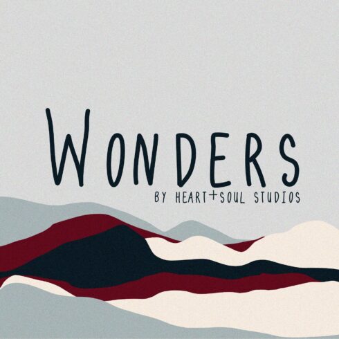 Wonders | Handwritten Sans cover image.