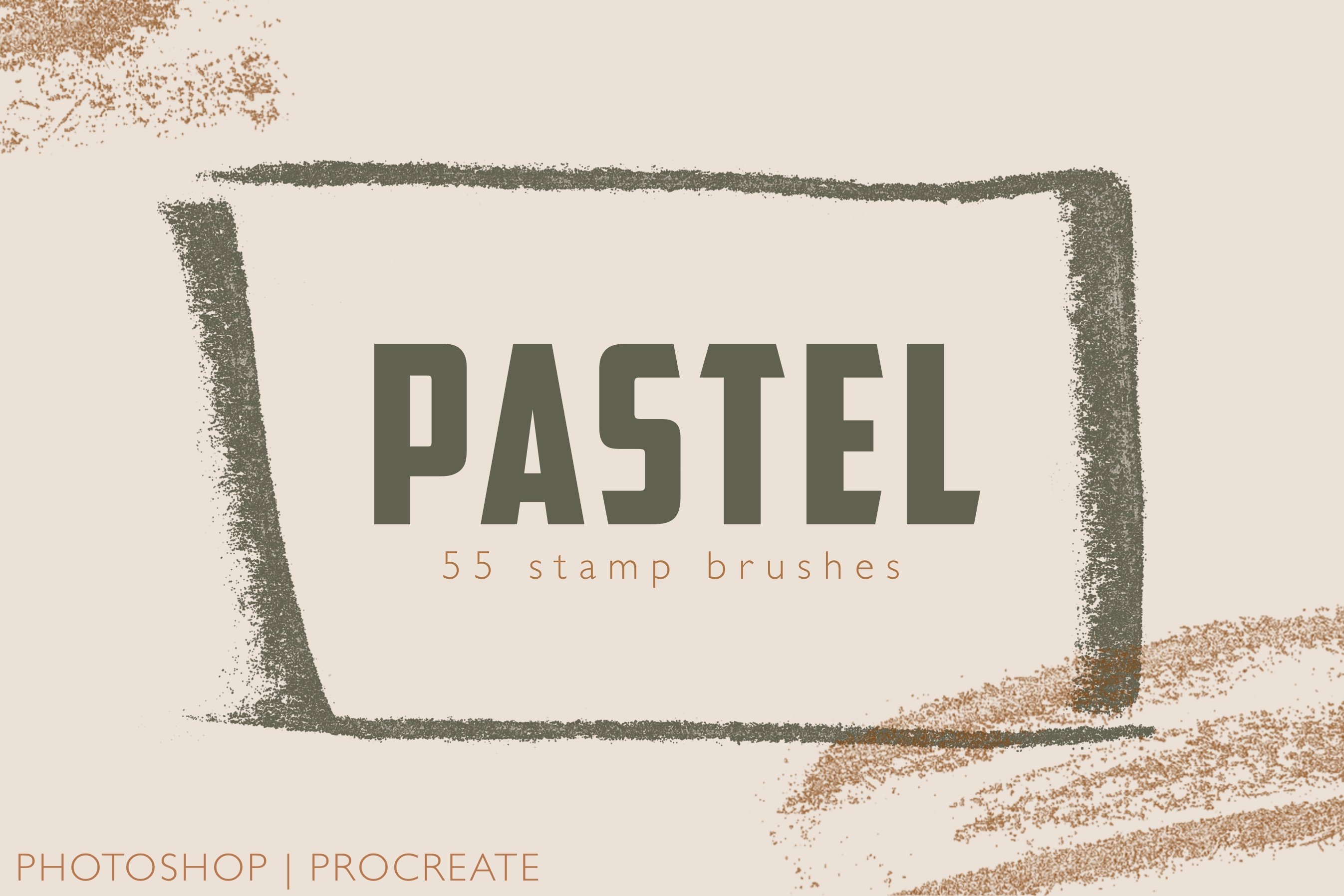 PASTEL stamps Photoshop/Procreatecover image.