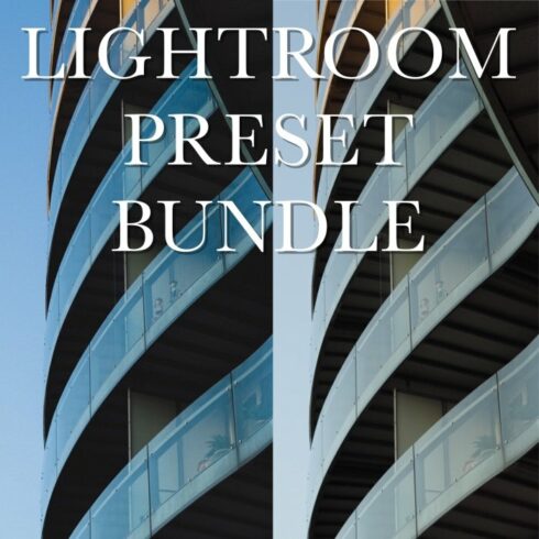 Lightroom Presets Bundlecover image.