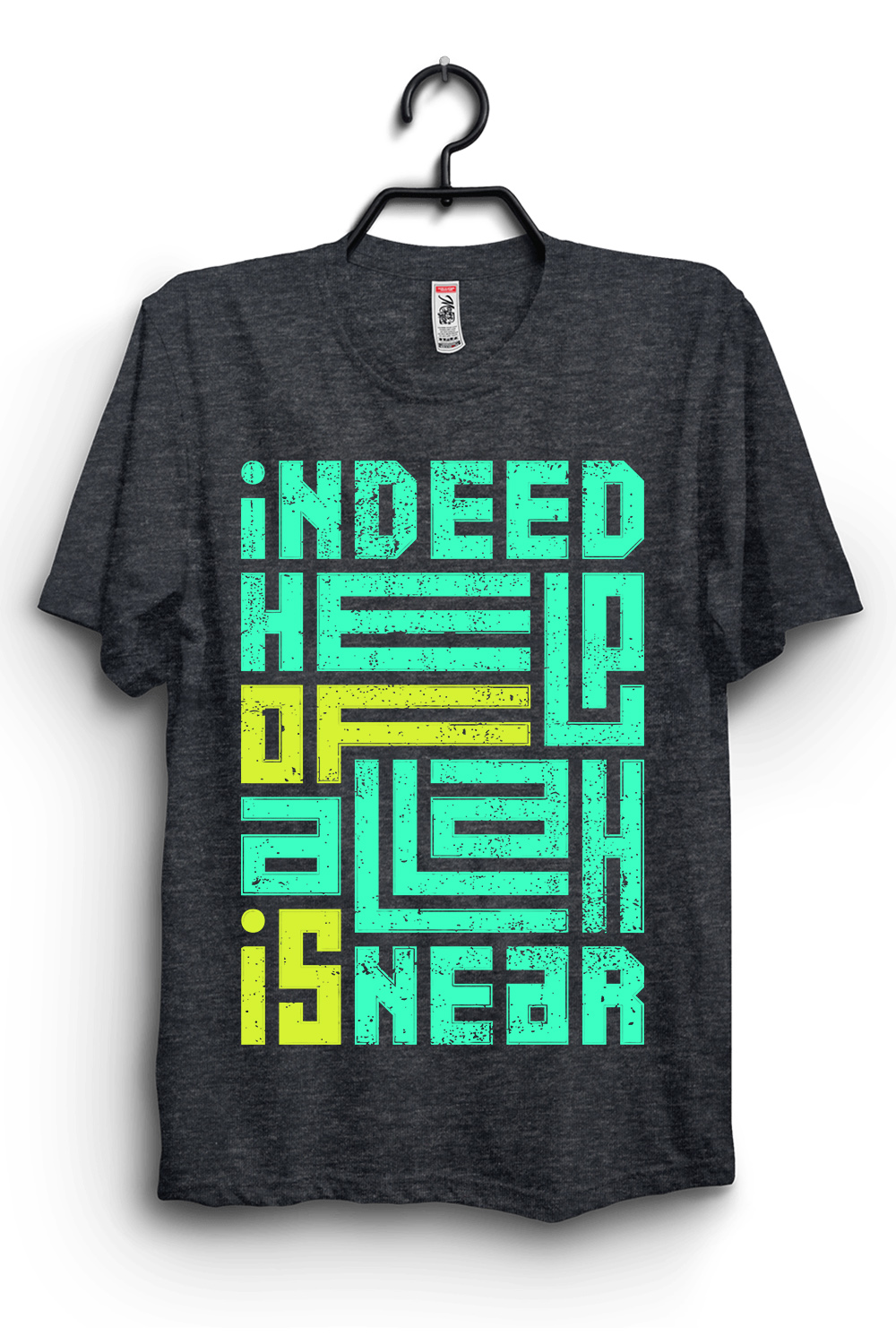 Indeed help of Allah is near 8 SVG Bundle T-Shirt Design pinterest preview image.