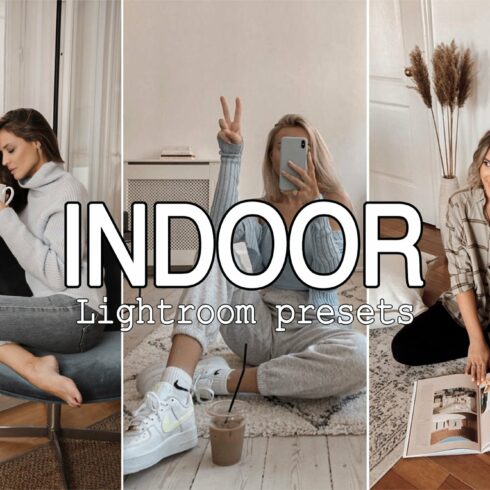 6 Bright Indoor Lightroom presetscover image.