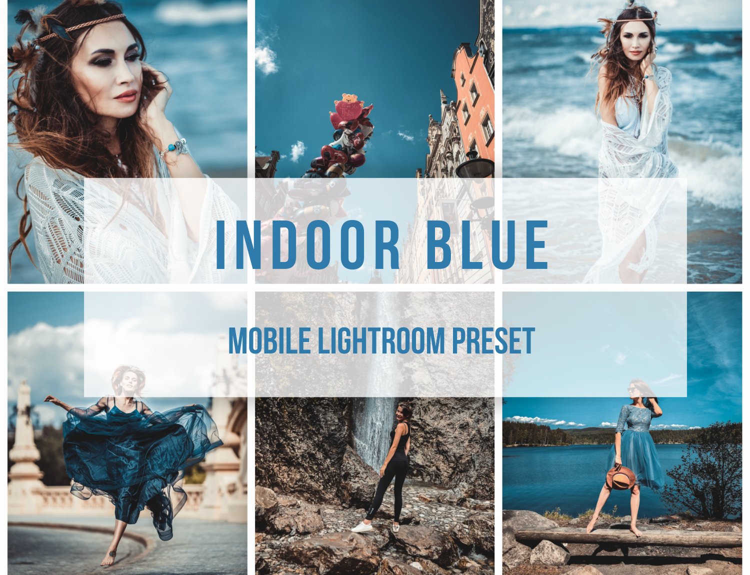 Lightroom Mobile Preset Indoor BLUEcover image.