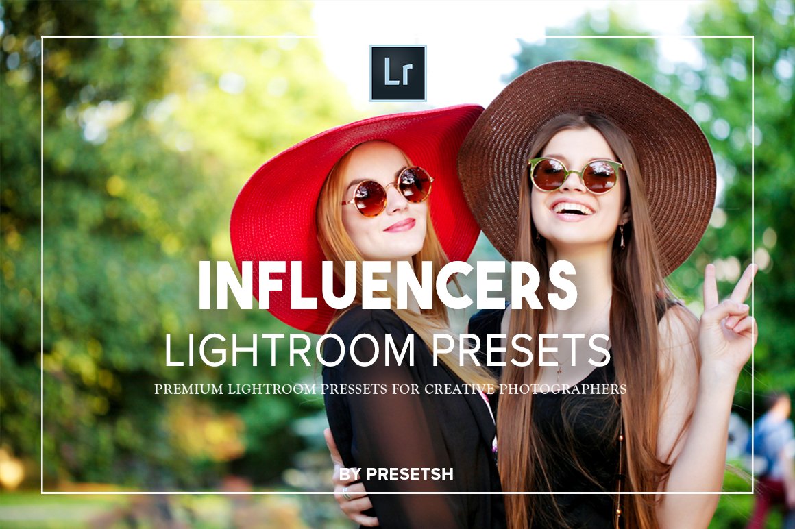 Influencers Lightroom Presetscover image.