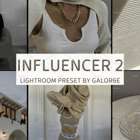 Lightroom Preset INFLUENCER GALOR6Ecover image.