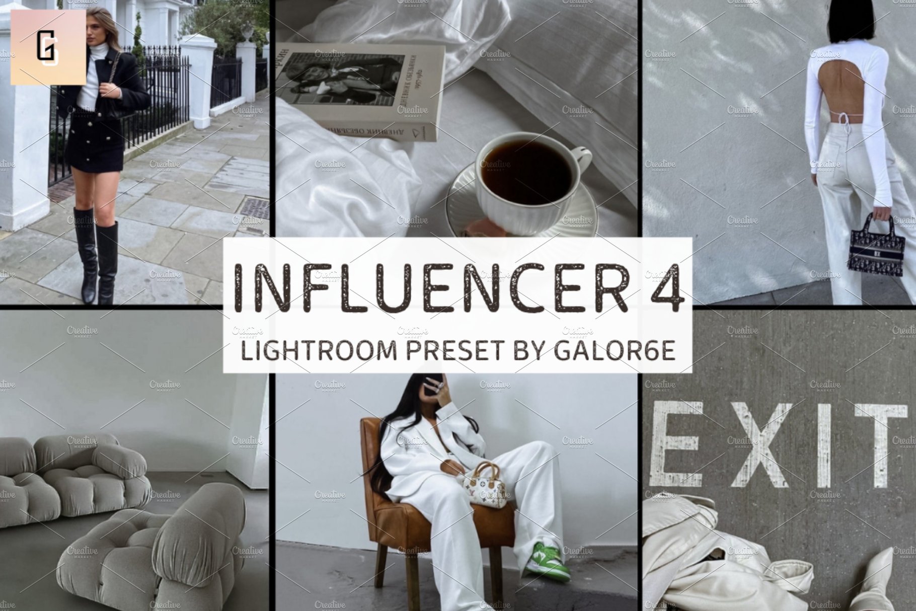 Lightroom Preset INFLUENCER GALOR6Ecover image.