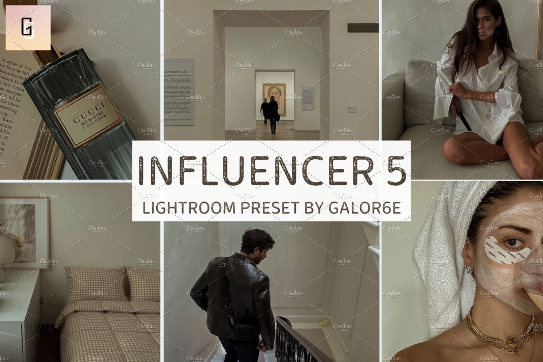 Lightroom Preset INFLUENCER GALOR6Ecover image.