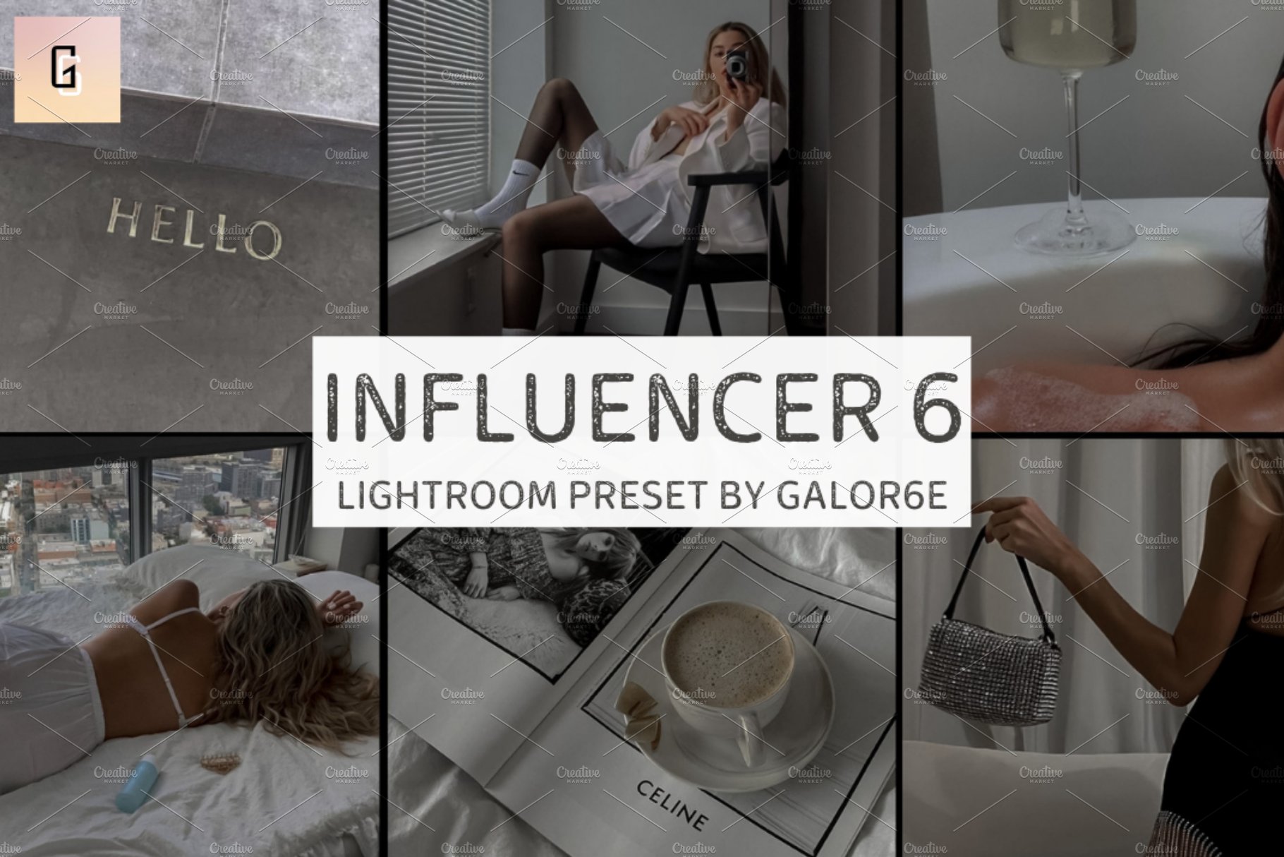 Lightroom Preset INFLUENCER GALOR6Ecover image.